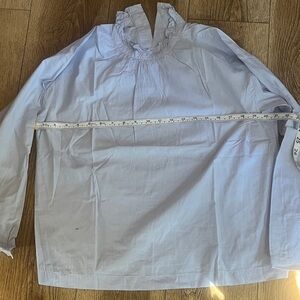 Uniqlo Light Blue Women's Blouse
